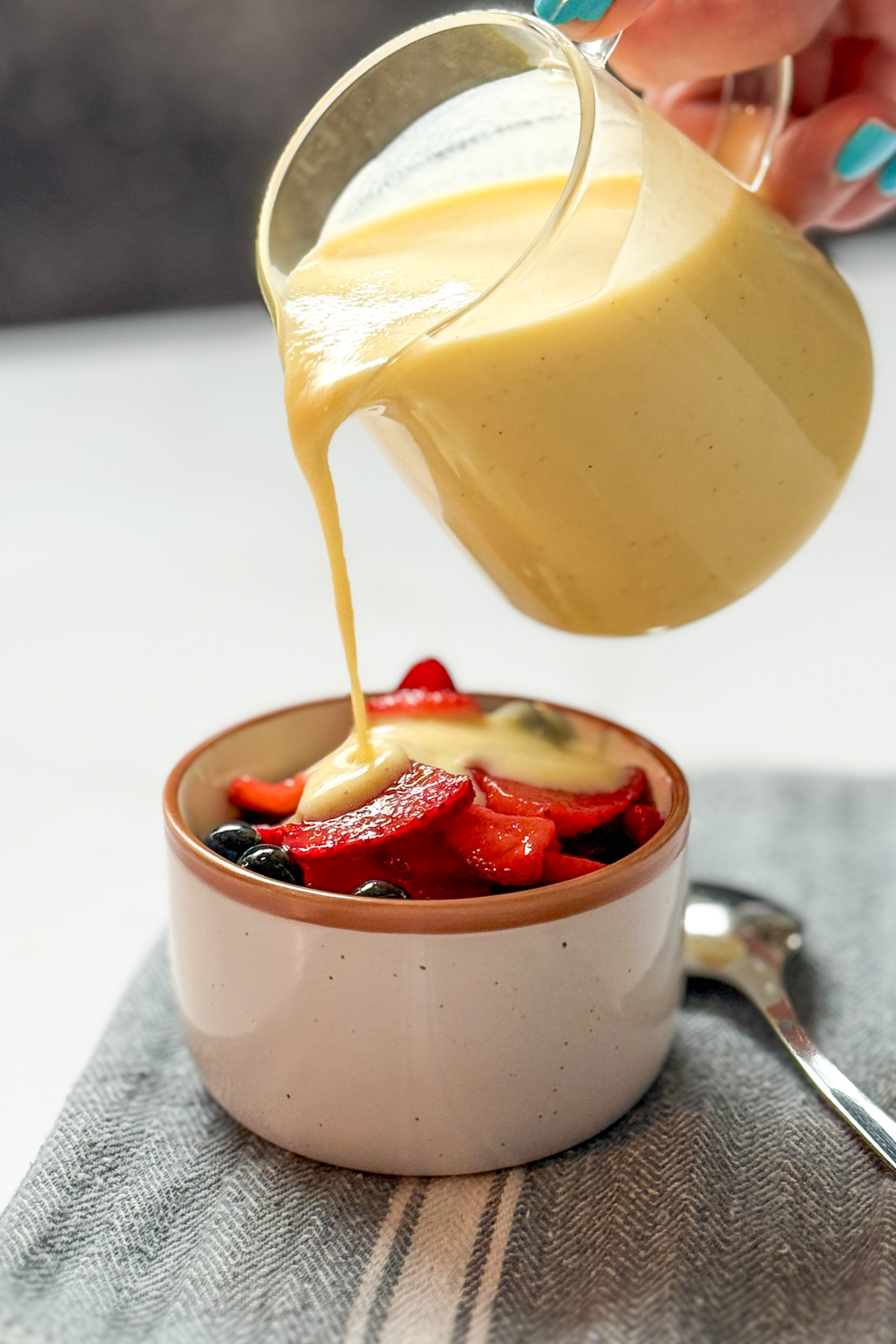 Silky Vanilla Crème Anglaise (Perfect for Desserts!)