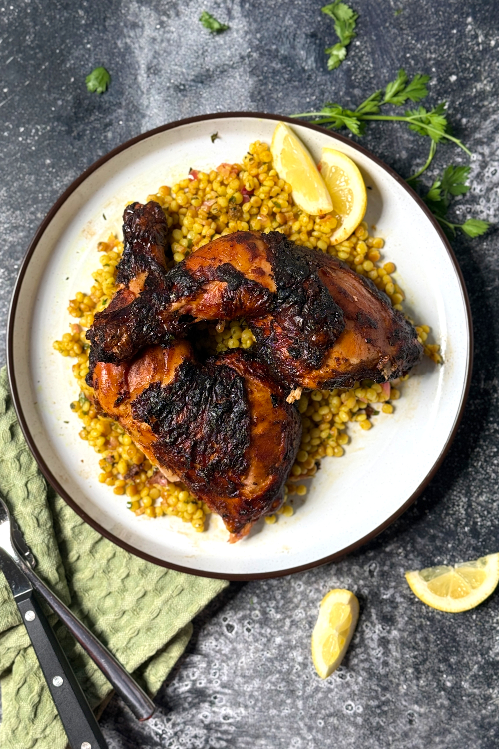 Chipotle Salsa Brava Grilled Whole Chicken