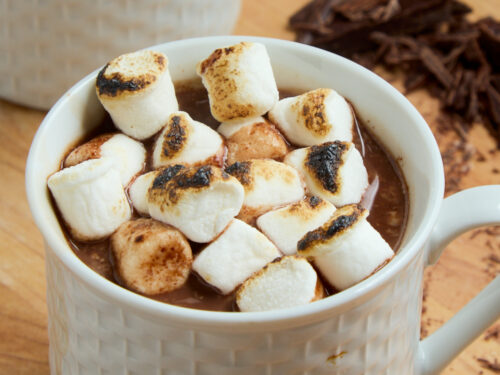 Hot Chocolate With Marshmallows - Joemade Recipes